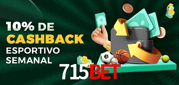 10% de bônus de cashback na 715Bet